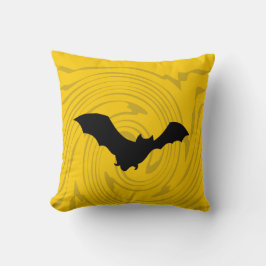 ハロウィンのこうもり クッション