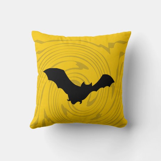 ハロウィンのこうもり クッション (裏面)