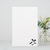 ハロウィンのこうもり 便箋 (スタンド正面)