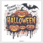 ハロウィンのことはいつだってウェルカム シール (シート)