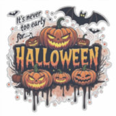 ハロウィンのことはいつだってウェルカム シール (正面)