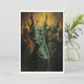 ハロウィンのご招待 招待状 (スタンド正面)