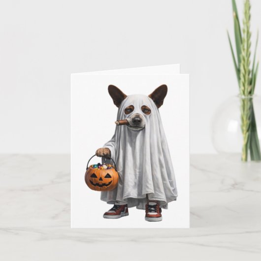 ハロウィンのご挨拶 カード (正面)