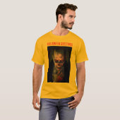 ハロウィンのご挨拶。ゾンビ Tシャツ (正面フル)