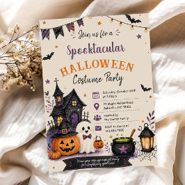 ハロウィンのすごい仮装パーティー 招待状