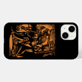 ハロウィンのために死んだ鉱夫の恐ろしい遺体が発掘された Case-Mate iPhoneケース (裏面 (横))