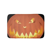 ハロウィンのためのカボチャ バスマット (正面)