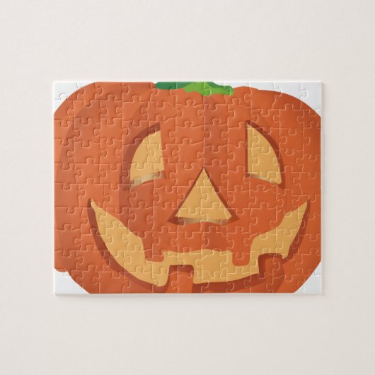 ハロウィンのためのカボチャ 1 ジグソーパズル (横)