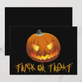 ハロウィンのためのカボチャ 6 (正面/裏面)