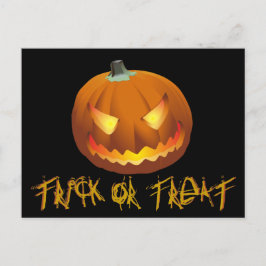 ハロウィンのためのカボチャ 6 シーズンポストカード