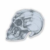 ハロウィンのためのスカルセッション シール (正面)