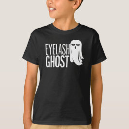 ハロウィンのまつ毛の幽霊 Tシャツ