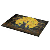 ハロウィンのまな板、忍耐、ハロウィンは近づきます カッティングボード (角)