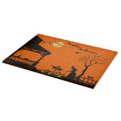 ハロウィンのまな板、魔法使い、かかし、スカル カッティングボード (角)