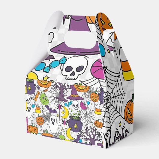 ハロウィンのもの フェイバーボックス (正面サイド)