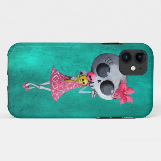 ハロウィンのアイスクリームとの少し失敗の死 Case-Mate iPhoneケース (裏面(横))