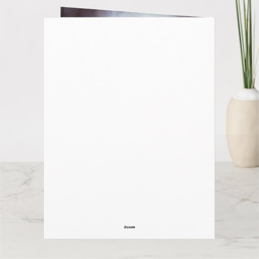 ハロウィンのアイリッシュセッターとカボチャ　怖い カード (裏面)