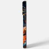 ハロウィンのアナトリアン・シェパードとカボチャの怖いデザイン Case-Mate iPhoneケース (裏面 / 左)