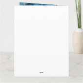 ハロウィンのアナトリアン・シェパードとカボチャの怖い カード (裏面)