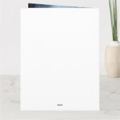 ハロウィンのエアデールとパンプキン 怖い カード (裏面)