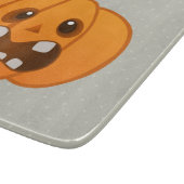 ハロウィンのオレンジカボチャジャッキo'のランタン カッティングボード (角)