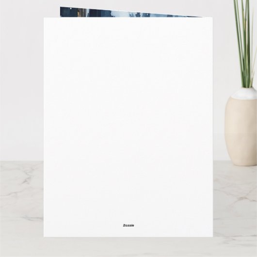 ハロウィンのオーストラリアン・テリアとカボチャの怖いデザイン カード (裏面)