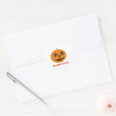 ハロウィンのカスタマイズステッカー ハートシール (封筒)