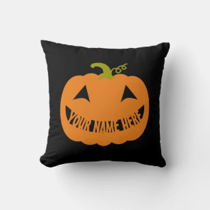 ハロウィンのカスタムパンプキン クッション