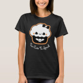 ハロウィンのカップケーキ Tシャツ (正面)