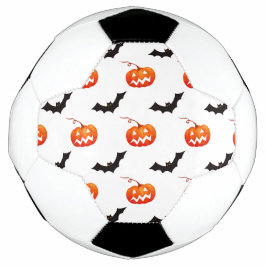 ハロウィンのカボチャとコウモリ、トリック・オア・トリート、ブー サッカーボール
