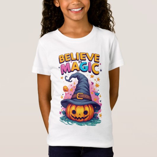 ハロウィンのカボチャとコウモリ 🧙♀️ Tシャツ (正面)
