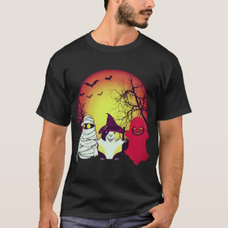 ハロウィンのカボチャとモルモット26 Tシャツ