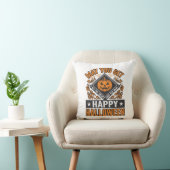 ハロウィンのカボチャのお菓子 ビンテージ クッション (椅子)