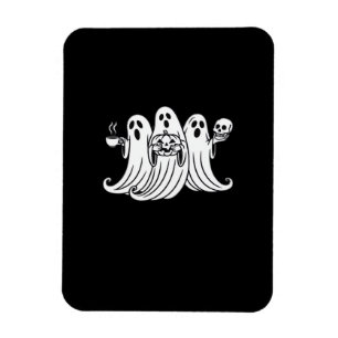 ハロウィンのカボチャのコーヒー マグネット
