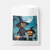 ハロウィンのカボチャのデュオ フェイバーバッグ (正面)