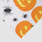 ハロウィンのカボチャのパレード 薄葉紙 (詳細)