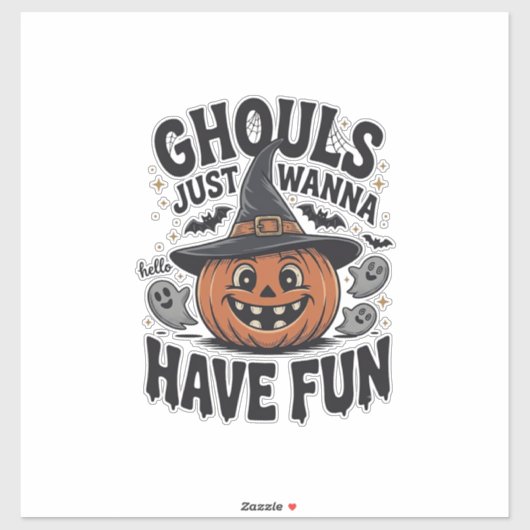 ハロウィンのカボチャの幽霊といえば楽しみたい シール (シート)