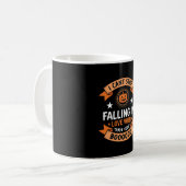 ハロウィンのカボチャの恋愛 コーヒーマグカップ (正面左)
