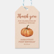ハロウィンのカボチャの誕生日プレゼント