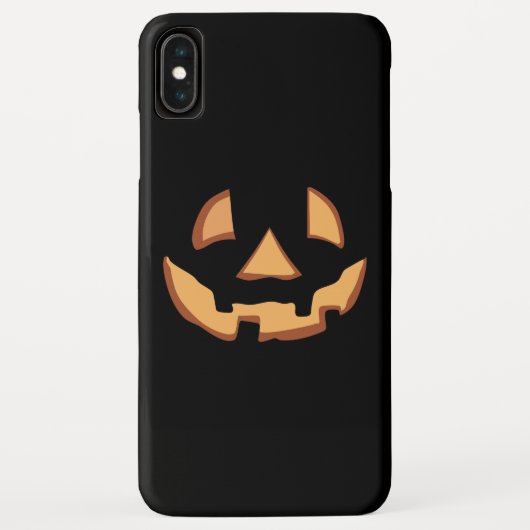 ハロウィンのカボチャの顔 Case-Mate iPhoneケース (裏面)
