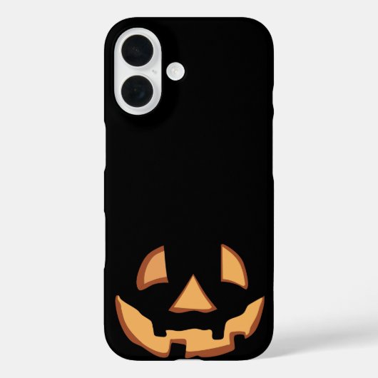 ハロウィンのカボチャの顔 Case-Mate iPhoneケース (裏面)
