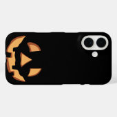 ハロウィンのカボチャの顔 Case-Mate iPhoneケース (裏面 (横))