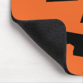 ハロウィンのカボチャハロウィーンのカボチャのちょうちん マウスパッド (コーナー)