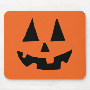 ハロウィンのカボチャハロウィーンのカボチャのちょうちん マウスパッド