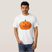 ハロウィンのカボチャワイシャツ Tシャツ (正面フル)