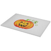 ハロウィンのカボチャ カッティングボード (角)
