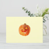 ハロウィンのカボチャ カード (スタンド正面)