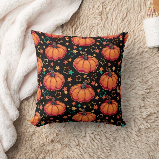 ハロウィンのカボチャ クッション (ブランケット)