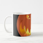 ハロウィンのカボチャ... コーヒーマグカップ (左)