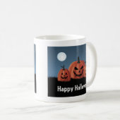 ハロウィンのカボチャ コーヒーマグカップ (正面右)